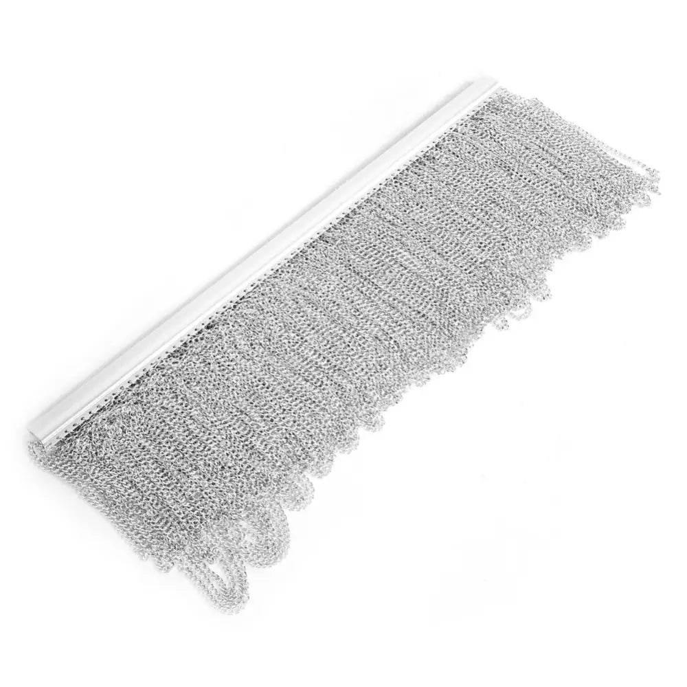 Dazzling Silver Cascade Curtain! Unleash shimmering elegance with our Silver Cascade Curtain. This stunning beaded curtain transforms any space into a glamorous haven, reflecting - Estalios