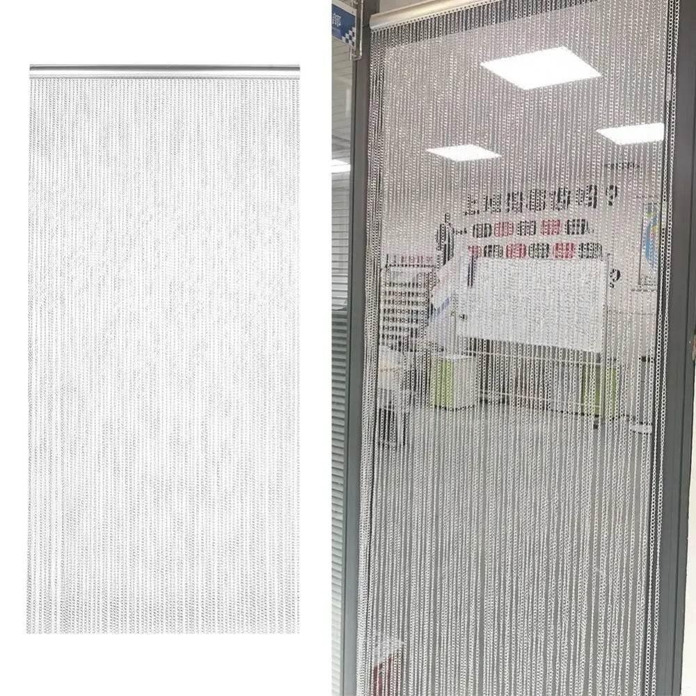 Dazzling Silver Cascade Curtain! Unleash shimmering elegance with our Silver Cascade Curtain. This stunning beaded curtain transforms any space into a glamorous haven, reflecting - Estalios