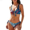 Stylish Bikini Swimsuit BK2117 with Adjustable Lace Design - Estalios