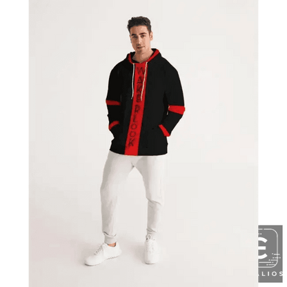 Bold Black and Red Hoodie to Unleash Your Style - Estalios