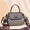 Stylish Brown and Gray Shoulder Messenger Bag with Large Capacity - Estalios