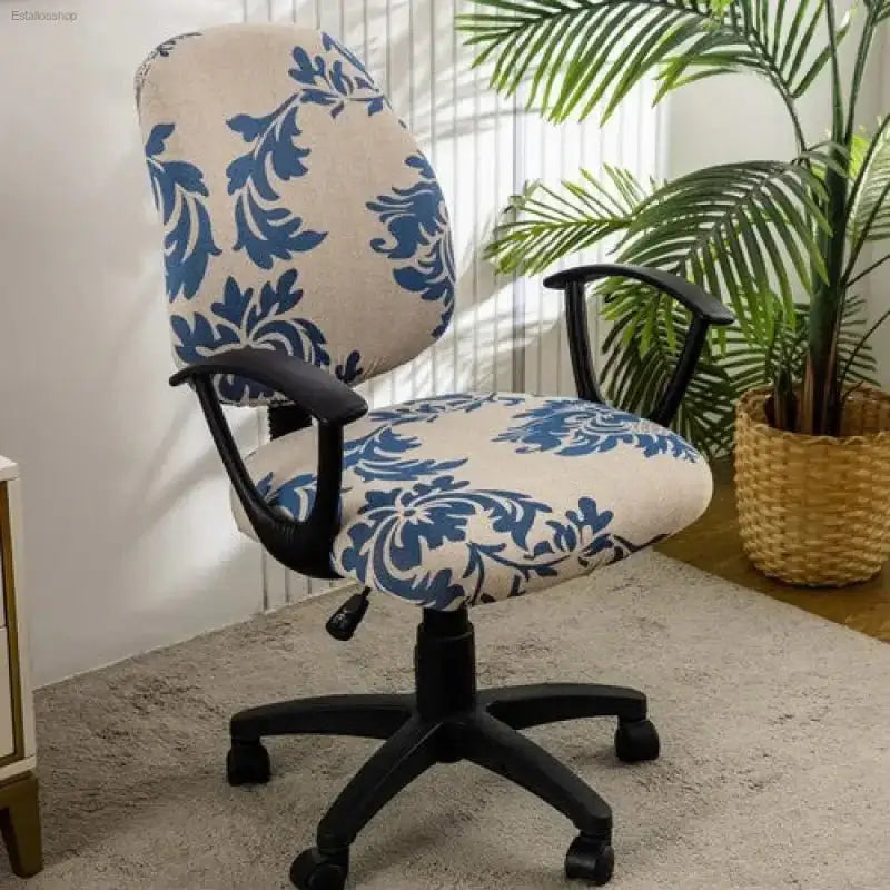 Stylish Elastic Office Chair Covers - 2 Pack - EstaliosShop