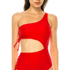 Stylish One Piece Side Lace Cutout Swimsuit Design - Estalios