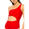 Stylish One Piece Side Lace Cutout Swimsuit Design - Estalios