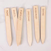 🌱 Stylish Organization – Set of 6 Wood Plant Markers | Perfect for Herb and Vegetable Gardens Em & Me Studio  EstaliosShop
