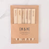 🌱 Stylish Organization – Set of 6 Wood Plant Markers | Perfect for Herb and Vegetable Gardens Em & Me Studio  EstaliosShop 14.00
