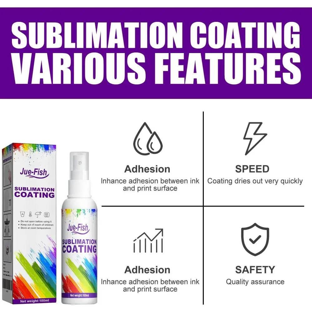 Sublimation Coating Spray Clothing Heat Transfer Adhesion - Estalios