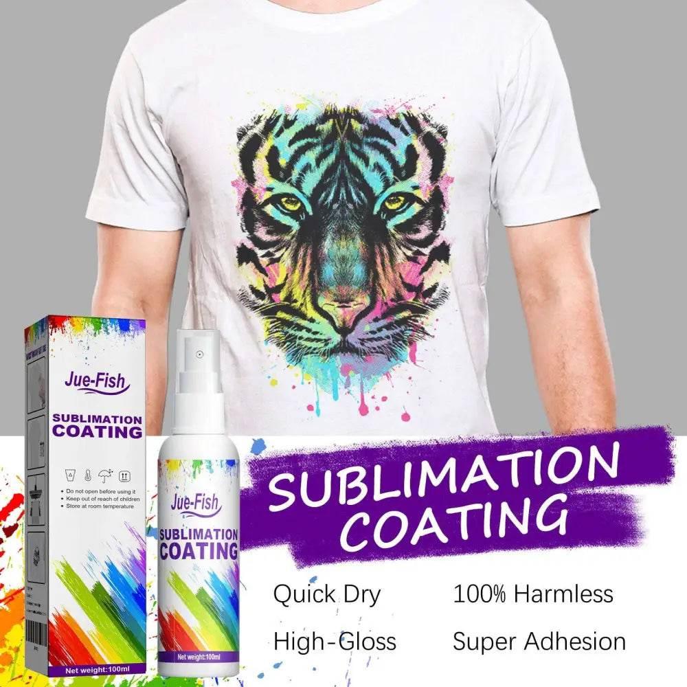Sublimation Coating Spray Clothing Heat Transfer Adhesion - Estalios