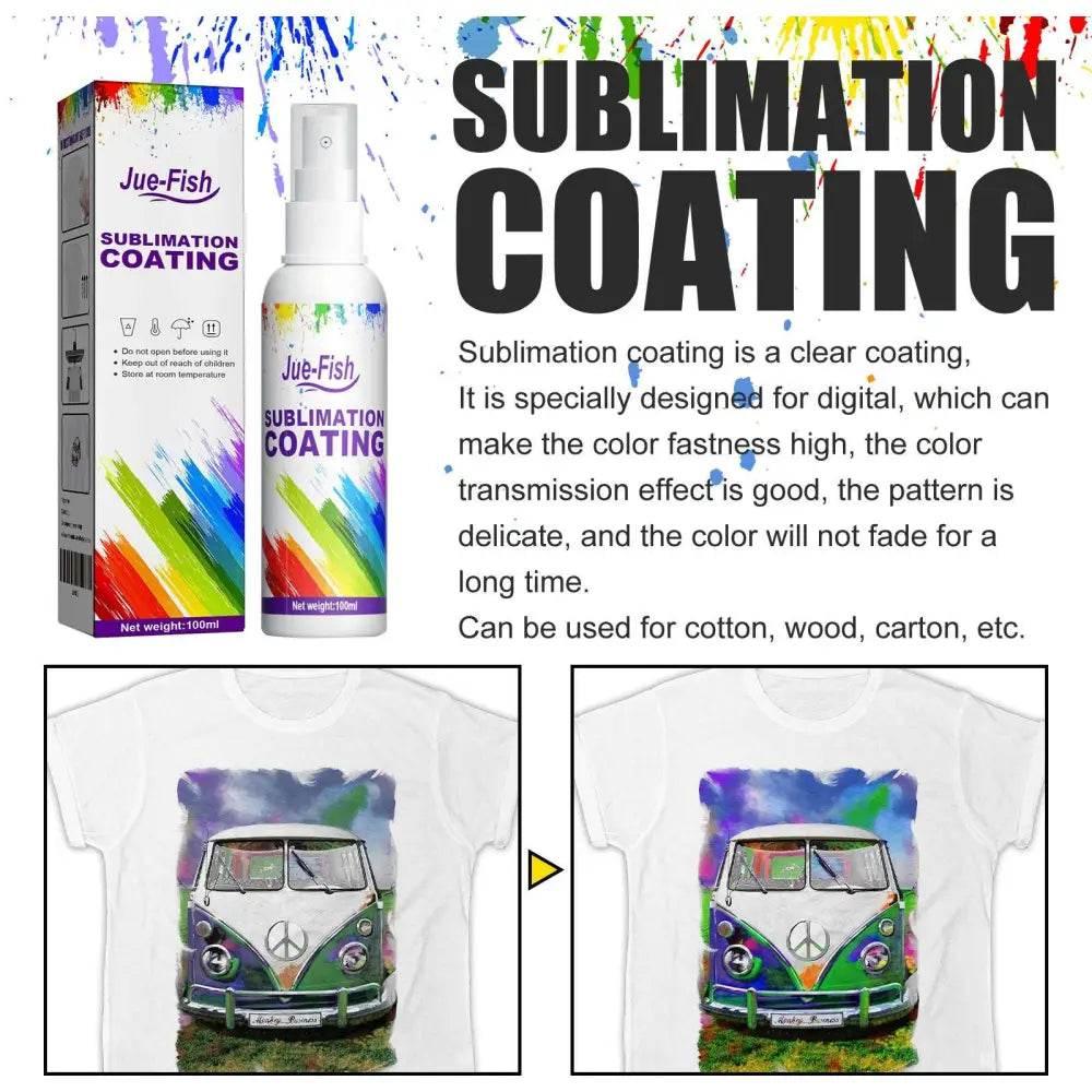 Sublimation Coating Spray Clothing Heat Transfer Adhesion - Estalios