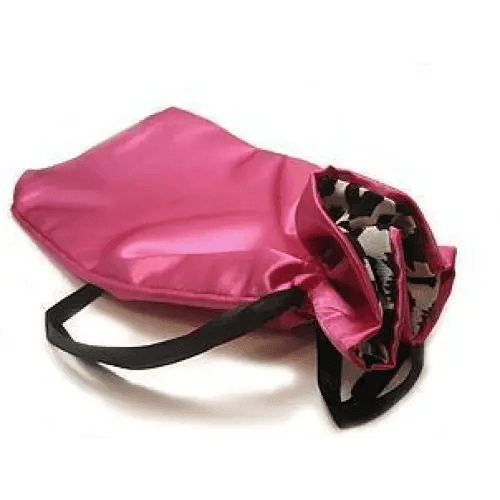 Pink Power Tote: Black Handle Edition! - Estalios
