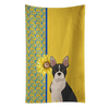 Boston Terrier Towel: Wipe Up Woof-tastic Fun! Dog-themed Kitchen Towel. Dog-themed Kitchen Towel - Estalios
