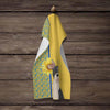 Boston Terrier Towel: Wipe Up Woof-tastic Fun! Dog-themed Kitchen Towel. Dog-themed Kitchen Towel - Estalios
