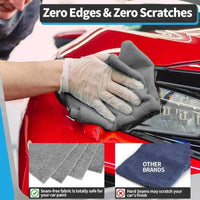 Super Absorbent Gray Bamboo Charcoal Dishcloths - 1/12PCS Microfiber Kitchen Wiping Rags for Anti-Grease Cleaning - Estalios