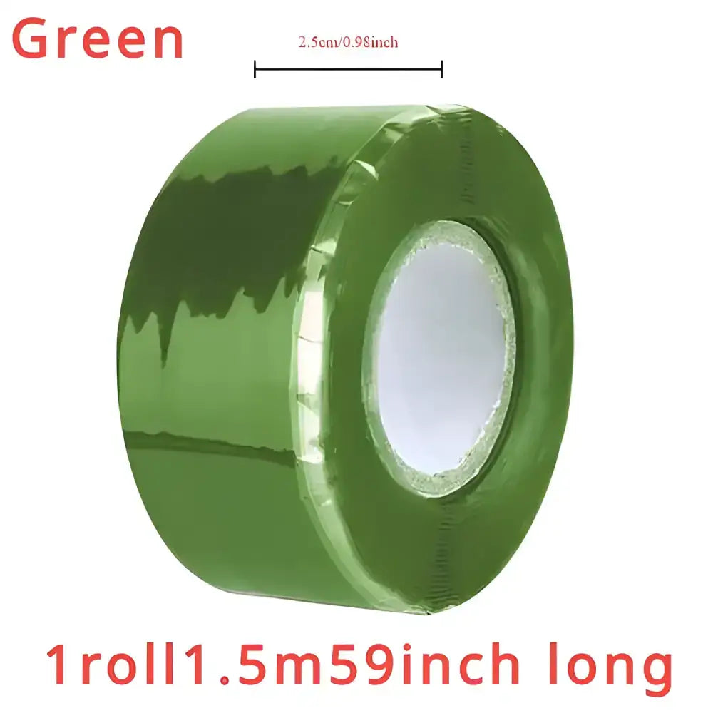 Roll of green Super Strong Waterproof Silicone Tape for quick leaks seal repair