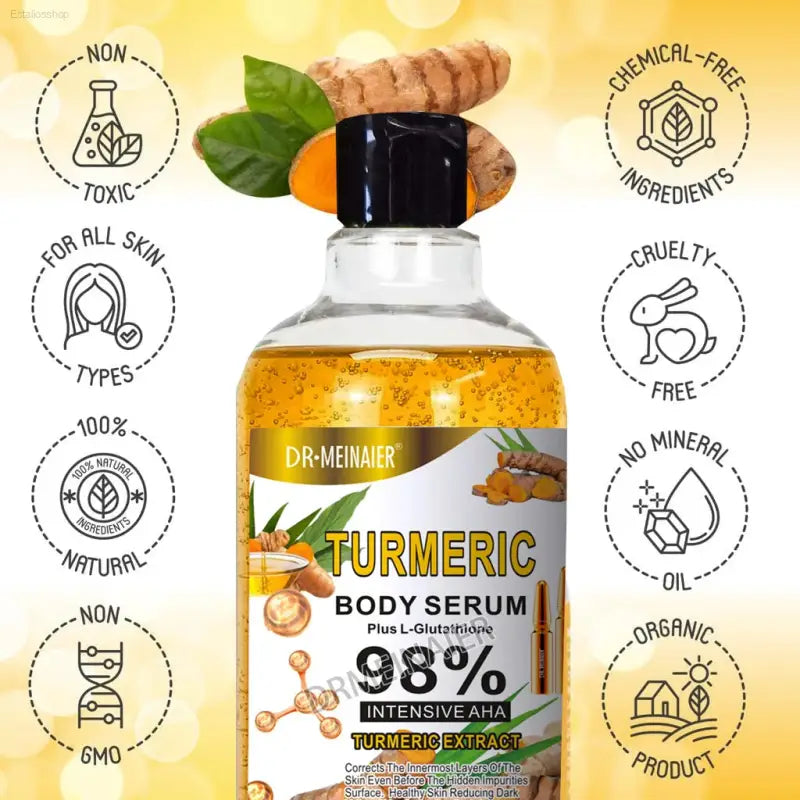Revitalize Your Skin with Super 500Ml Turmeric Serum - Brightening Formula for Dark Spots & Flawless Complexion!
