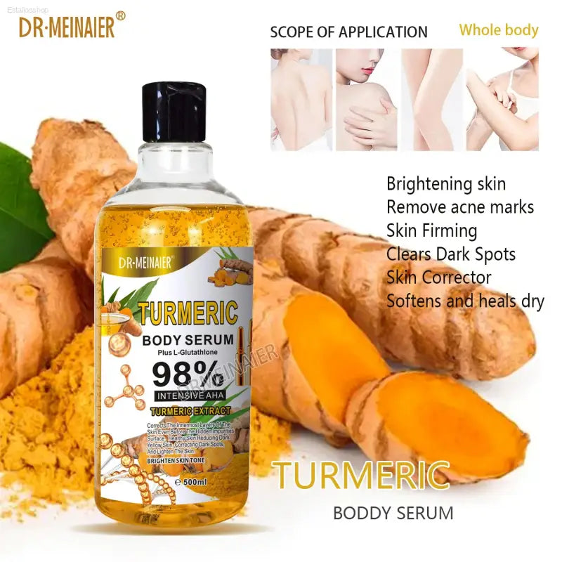 Revitalize Your Skin with Super 500Ml Turmeric Serum - Brightening Formula for Dark Spots & Flawless Complexion!