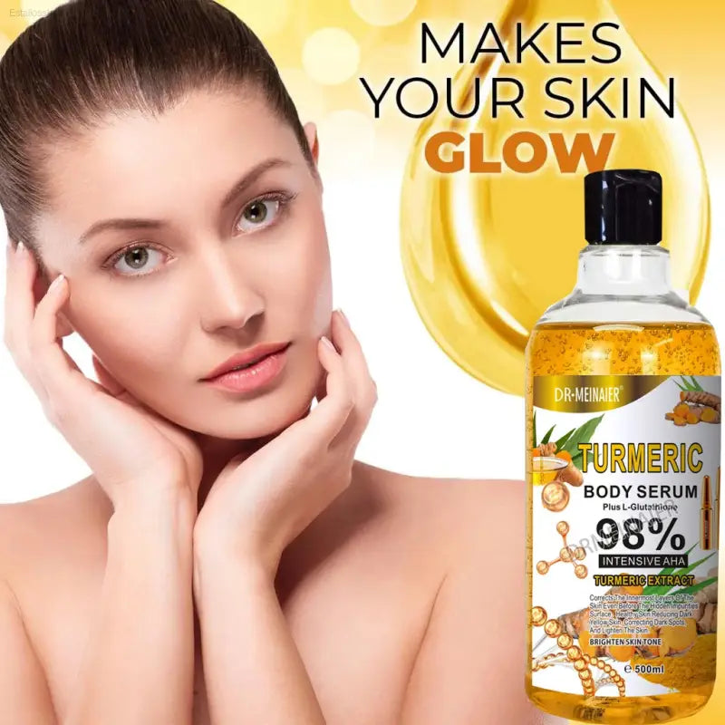 Revitalize Your Skin with Super 500Ml Turmeric Serum - Brightening Formula for Dark Spots & Flawless Complexion!