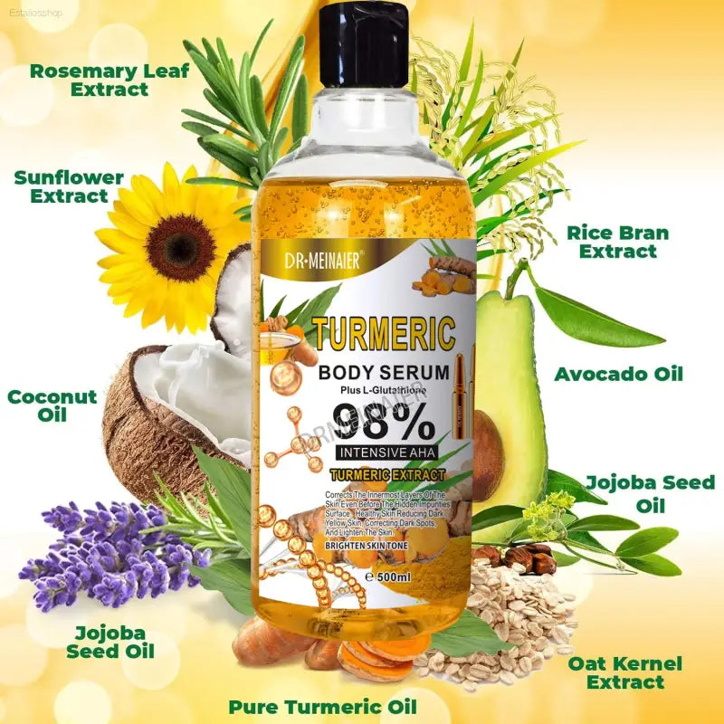 Revitalize Your Skin with Super 500Ml Turmeric Serum - Brightening Formula for Dark Spots & Flawless Complexion!