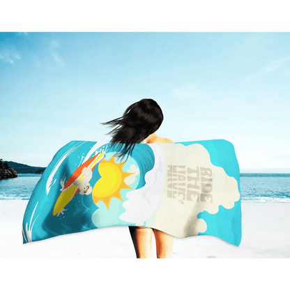 Surf's Up Pup: Beach Towel Bonanza - Estalios