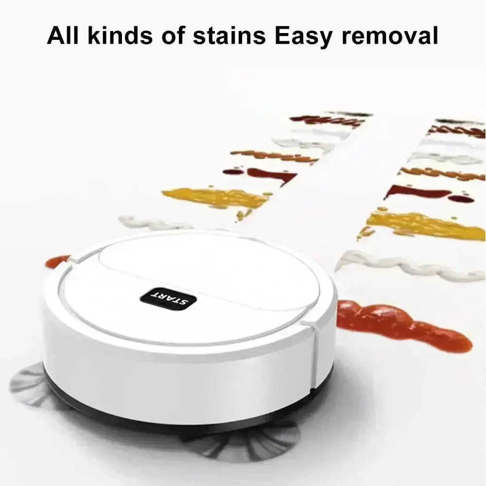 White Sweeping Robot for a Fully Automatic Household, simplifying your cleaning routine