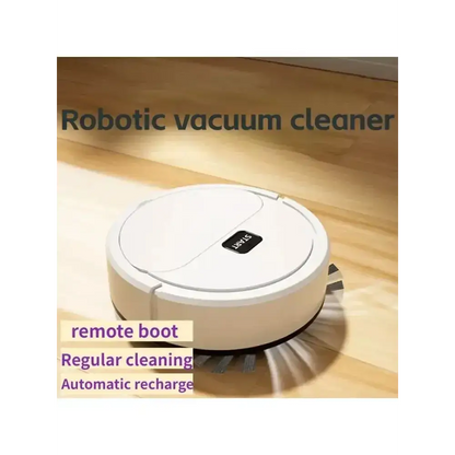 White sweeping robot for a fully automatic household cleaning up your space effortlessly