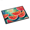 Sweet Slice Welcome: Watermelon Doormat! Watermelon Slice Doormat: The perfect summery welcome for your guests! This vibrant doormat - Estalios