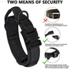 Tactical Dog Collar with Control Handle and Heavy Buckle - Estalios