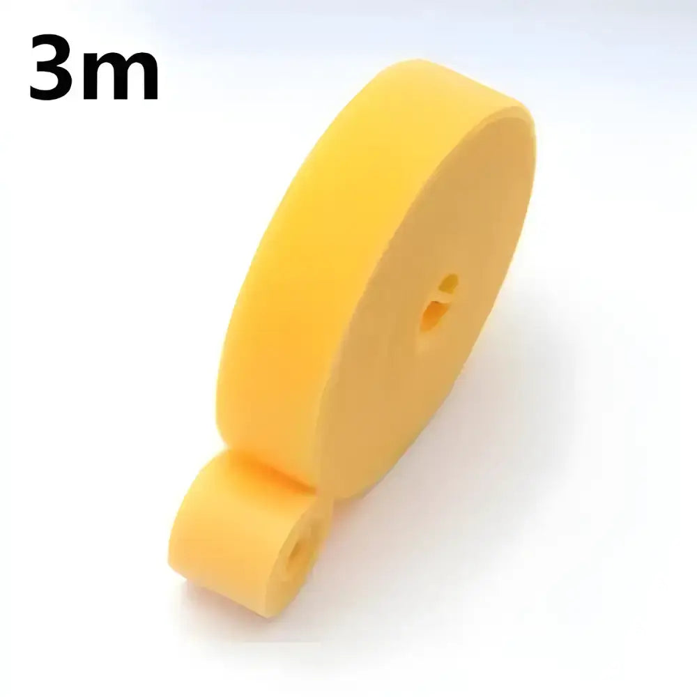 Yellow foam tape roll for easy cable organizer solutions with Winder Tape