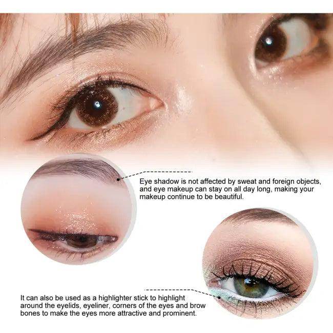 Vibrant Teal Eye Brightener Stick for Instant Glam Sparkle - Estalios