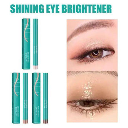Vibrant Teal Eye Brightener Stick for Instant Glam Sparkle - Estalios