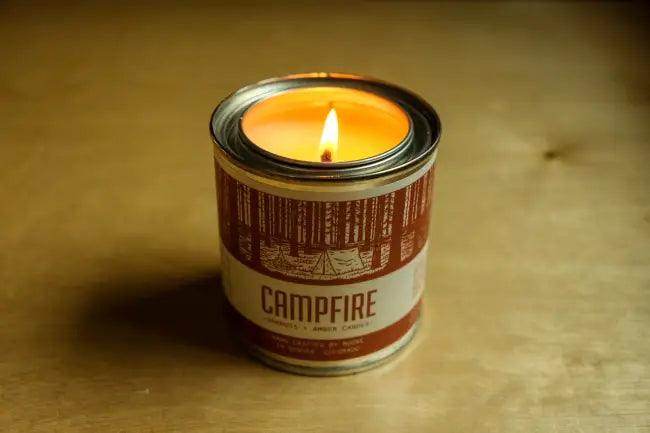 Themed Campfire Candles for Cozy Hours with Natural Soy - Estalios