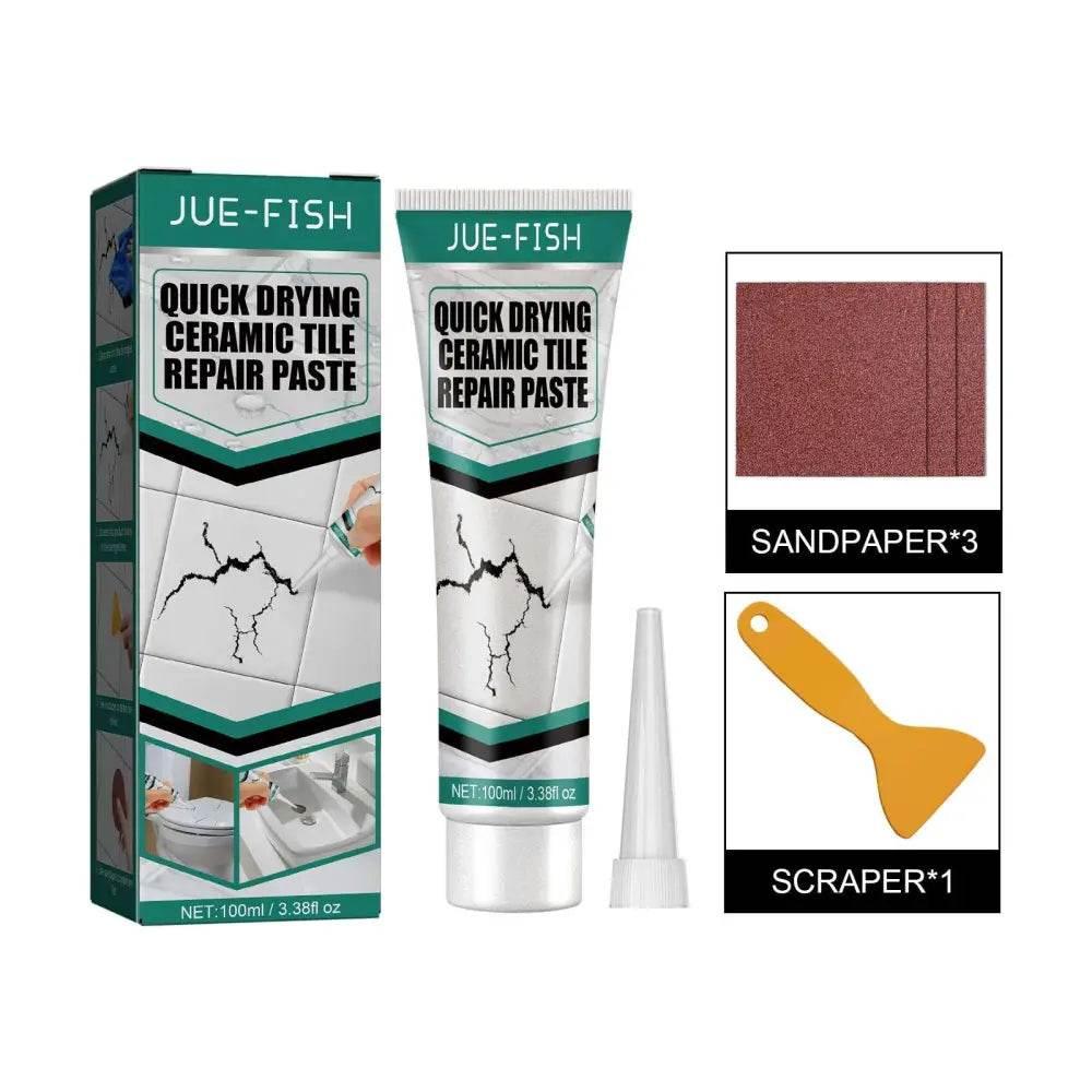 Tile Repair Paste Quick Drying Adhesive for Marble Bathtub - Estalios