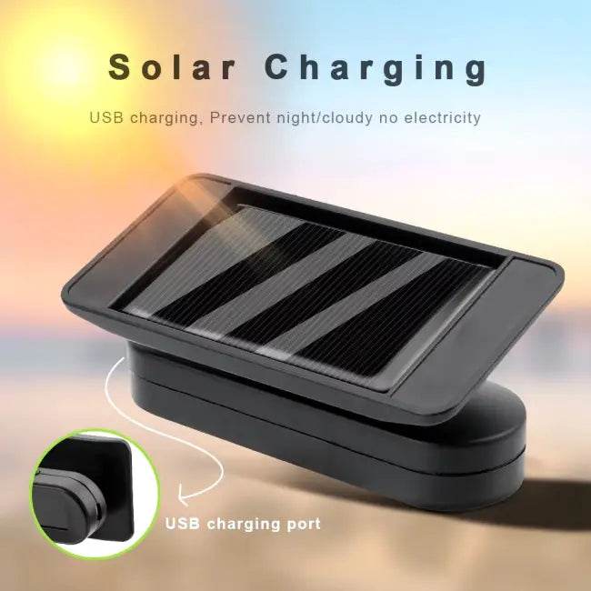Tire Pressure Monitoring System Temperature Warning Fuel save with 4 External Sensors Solar TPMS Car Tyre Pressure Monitor - Estalios