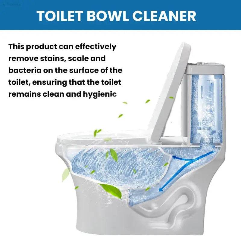 Toilet Bowl Cleaner for Household Decontamination Foam Cleaning - Estalios