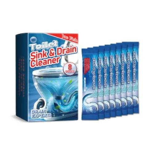 Toilet Dredging Cleaning Powder for Easy Blockage Removal - Estalios