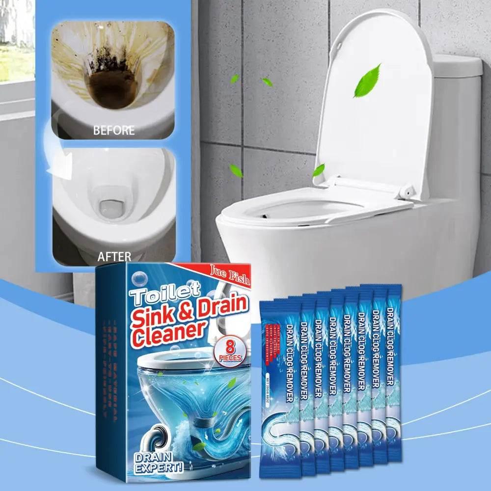 Toilet Dredging Cleaning Powder for Easy Blockage Removal - Estalios
