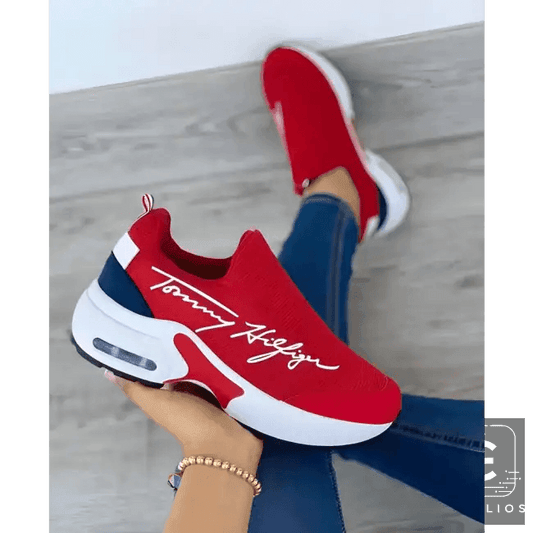 Amp Up Your Look with Tommy Hilfiger Slip-On Sneakers - Estalios