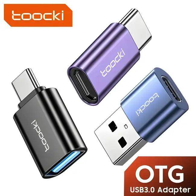 Toocki OTG USB Type-C Adapter Set for Applebook Pro Expansion - Estalios