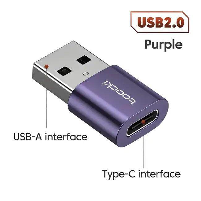Toocki OTG USB Type-C Adapter Set for Applebook Pro Expansion - Estalios