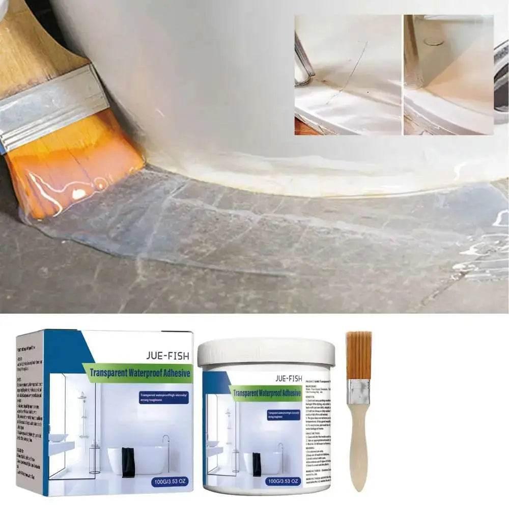 Transparent Waterproof Glue For Brick Roof And Toilet Leaks - Estalios