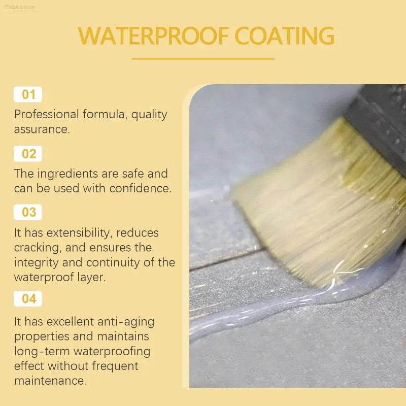 Transparent Waterproof Glue for Tile Leak Repair Solution - Estalios