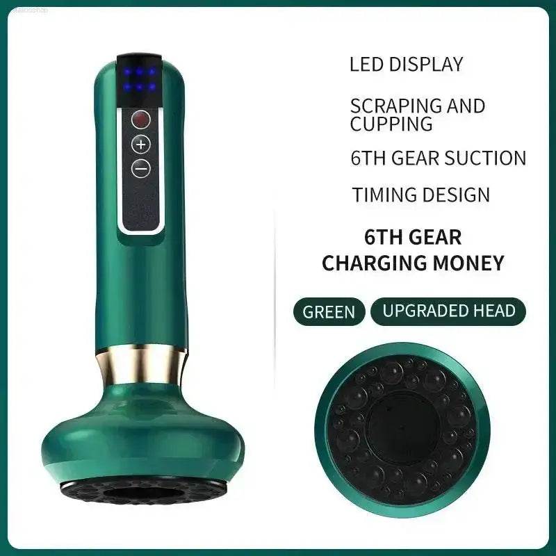 Tricolor Electric Massager GuaSha Anti Cellulite Therapy - Estalios