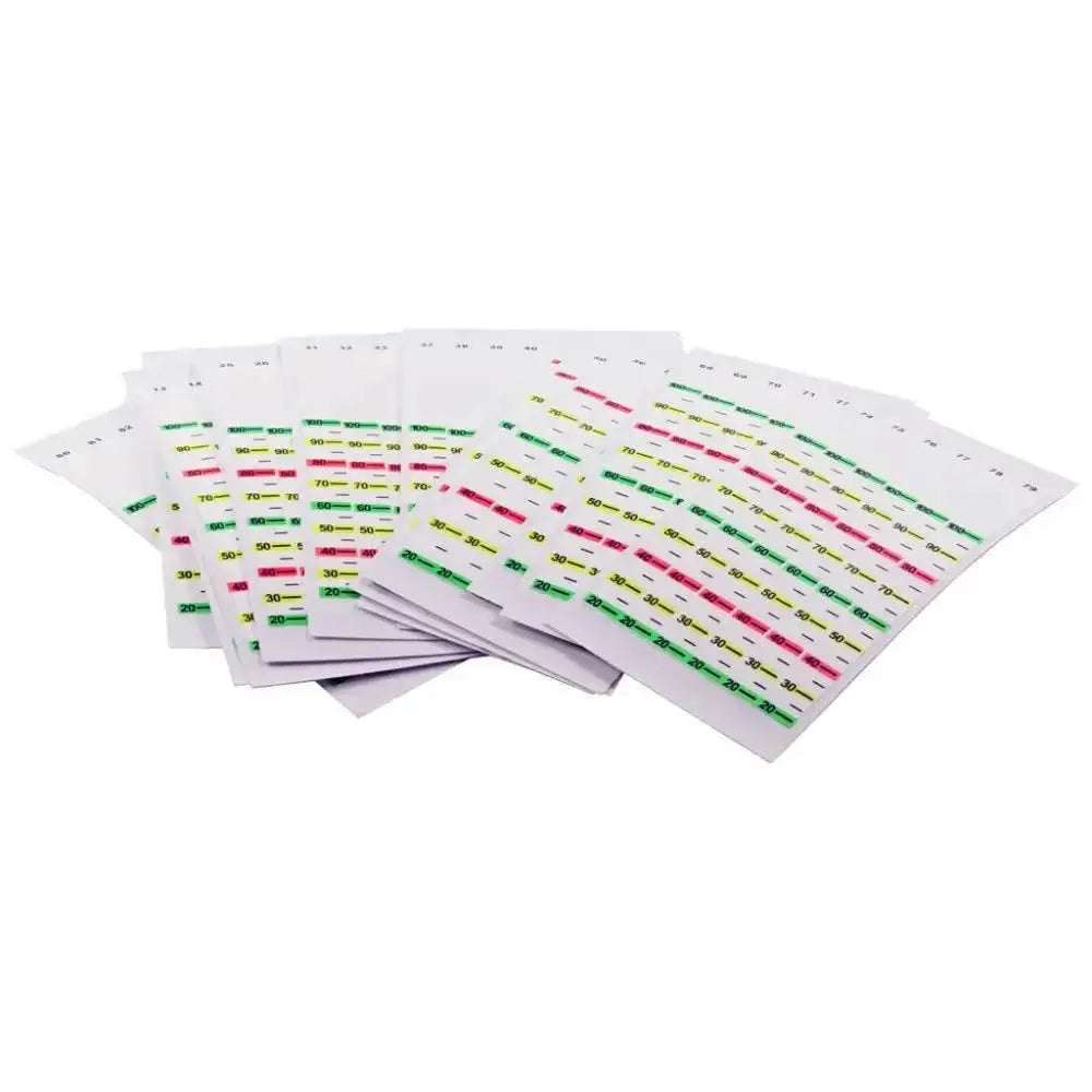 Truglo Range Rover Temp Strips with Temperature-Sensitive Adhesive for Serious Shooters