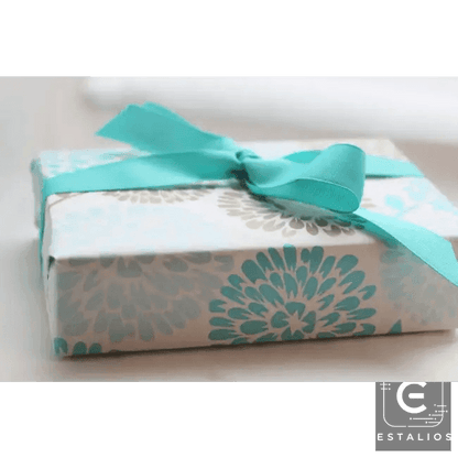 Floral Bliss Soap Set with Turquoise Twist Gift Boxed - Estalios