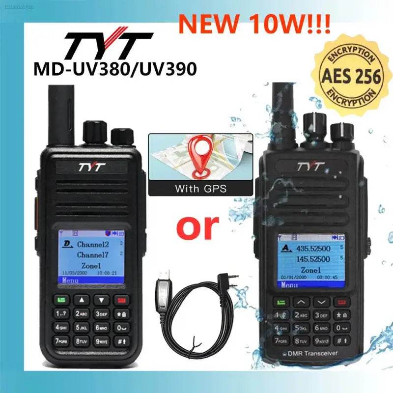TYT NEW AES256 Encryption Dual Band Waterproof Walkie Talkie - Estalios