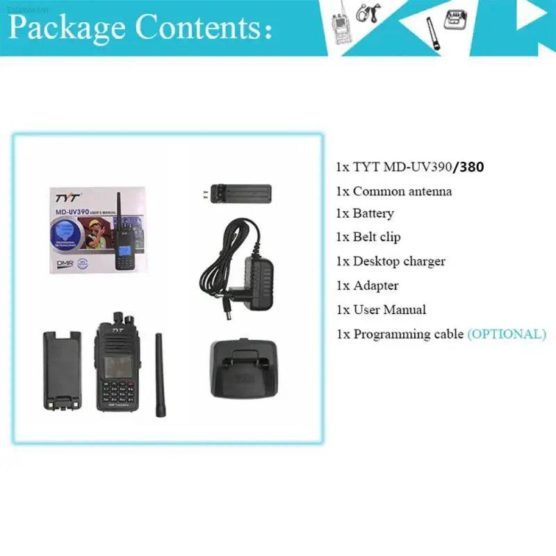 TYT NEW AES256 Encryption Dual Band Waterproof Walkie Talkie - Estalios