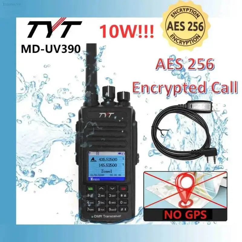 TYT Digital Walkie Talkie with AES256 Encryption for Outdoor Adventurers and Professionals