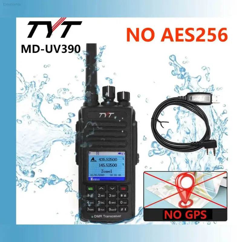 TYT NEW AES256 Encryption Dual Band Waterproof Walkie Talkie - Estalios