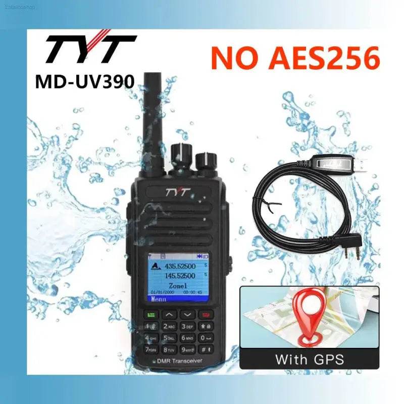 TYT NEW AES256 Encryption Dual Band Waterproof Walkie Talkie - Estalios