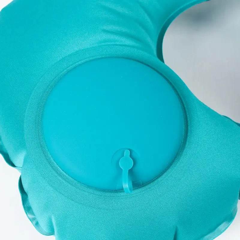 U Shape Neck Cushion Automatic Air Inflatable Travel Pillow - Estalios